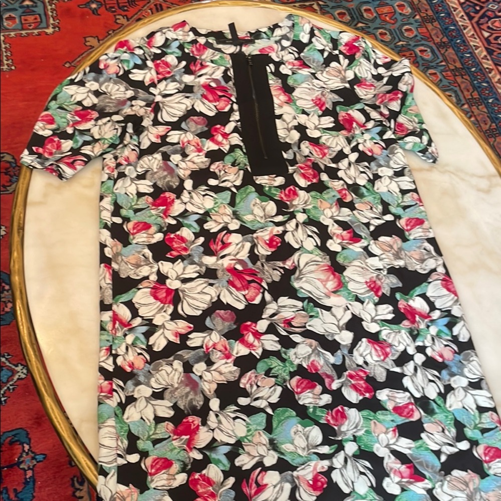 BCBGMaxAzria Multicolor Floral Dress